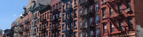 Fire Escape Painting NYC Banner