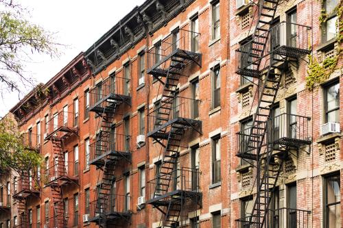 Repairing Fire Escapes